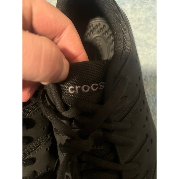 Black croc shoes main image 10